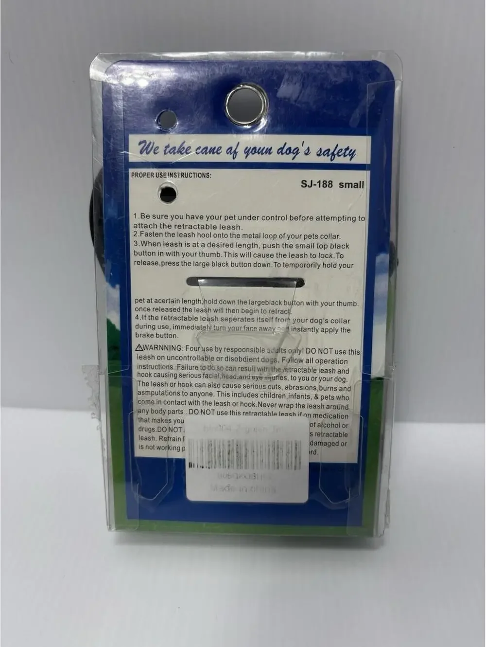 Dog Leash Retractable Dog Leash Lead 11.5ft Long Small Dogs Brand New Green